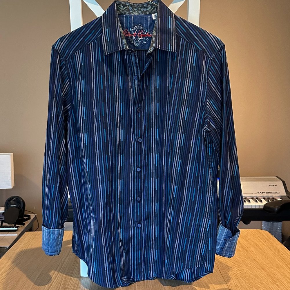 Robert Graham men's long sleeve button-down shirt.